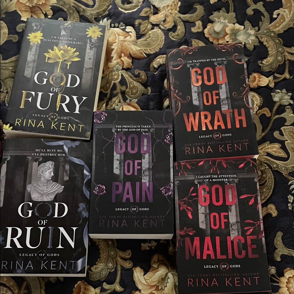 Rina Kent Legacy of Gods Book Set